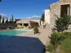 La grande piscine de notre Maison d'hote - gite - à vendre - avec piscine à Perpignan (11).webp
